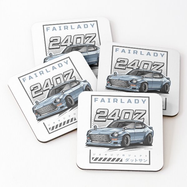 Item preview, Vintage Car Fairlady 240Z (Grey Blue) designed and sold by JioojiProject.