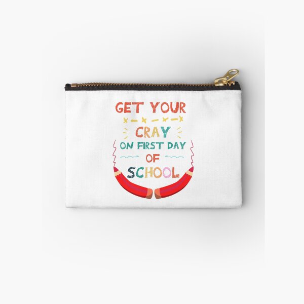 Item preview,  Get your cray on first day of school /Back To School / funny teacher quote/1st Day of School / teacher gift /student/crayon designed and sold by POSITIVEHL HL.