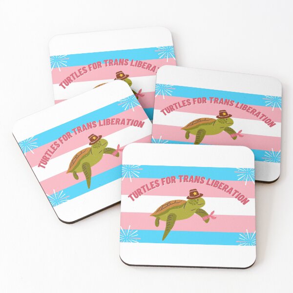 Item preview, Turtles for Trans Liberation designed and sold by Neve Brown.