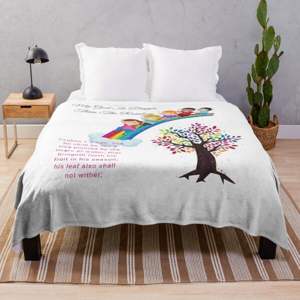 Item preview, My God Is Bigger Than The Rainbow designed and sold by Darlene Douglas-Jackson.
