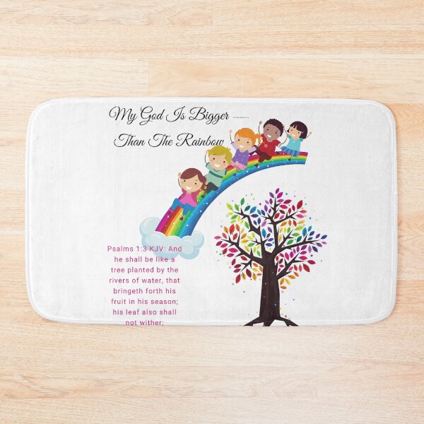 Item preview, My God Is Bigger Than The Rainbow designed and sold by Darlene Douglas-Jackson.