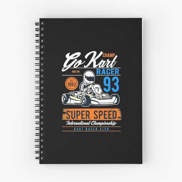 Item preview, Vintage Go Kart  90s Racing Karting Pilots Gift Premium  designed and sold by JethroShop.