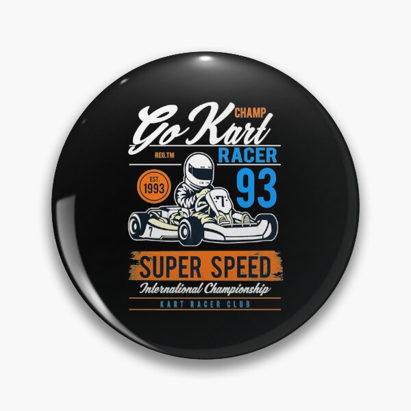 Item preview, Vintage Go Kart  90s Racing Karting Pilots Gift Premium  designed and sold by JethroShop.