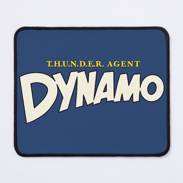 Item preview, Thunder Agent Dynamo logo - white designed and sold by 13thFloorDesign.