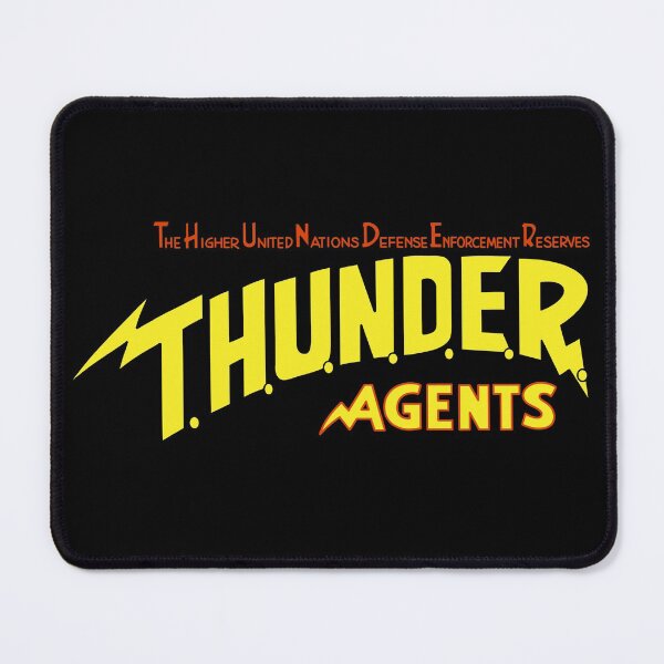 Item preview, Thunder Agents logo - yellow designed and sold by 13thFloorDesign.