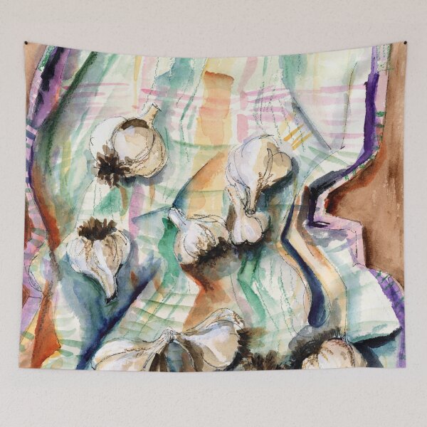 Item preview, Tumble of Garlic designed and sold by sydneymusselman.