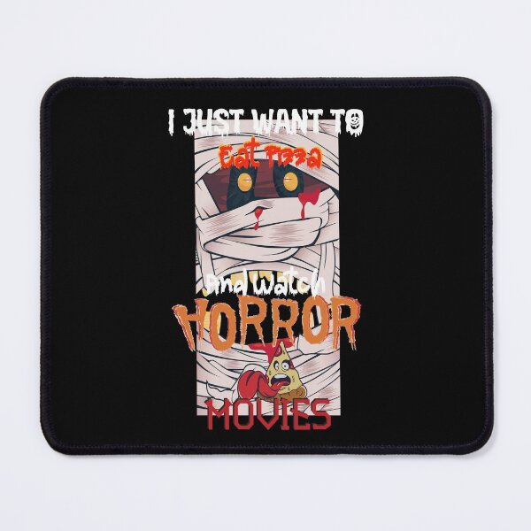 Item preview, I Just Want To Eat Pizza And Watch Horror Movies! - I Just Want To Eat Pizza And Watch Horror Movies- Eat Pizza and Play Games designed and sold by SoffyLee586.