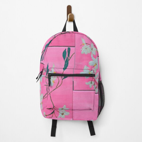 Item preview, White Blossom on pink designed and sold by Ruth Breen Artwork .