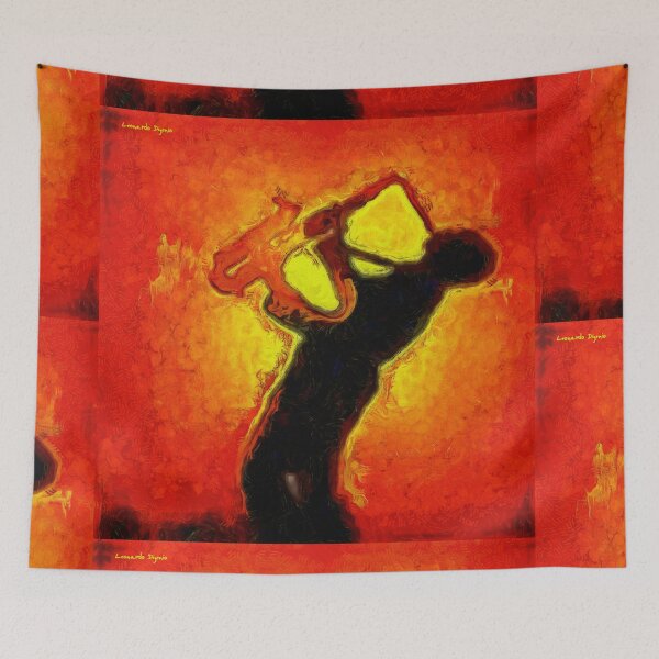 Item preview, Jazz Festival Orange designed and sold by LeonardoDigenio.