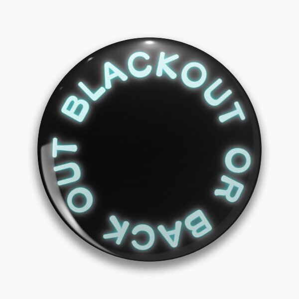 Item preview, blackout or back out blue glowy designed and sold by danielleblack04.