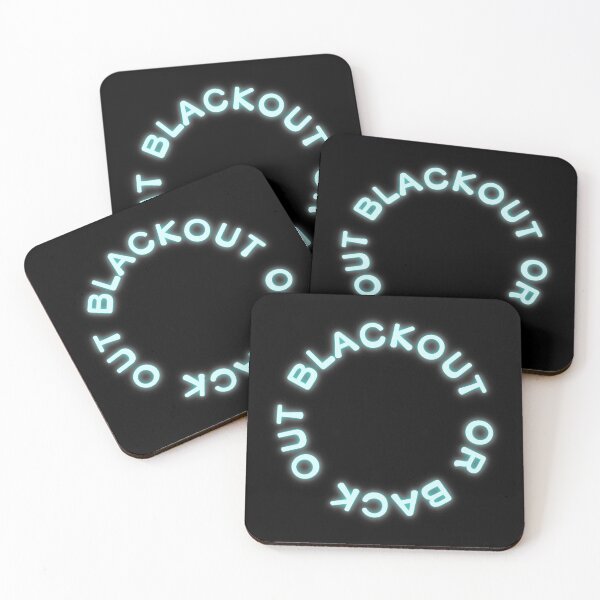 Item preview, blackout or back out blue glowy designed and sold by danielleblack04.