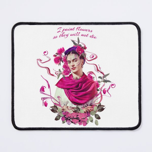 Item preview, Frida painting with flowers designed and sold by StaleyPatricia.