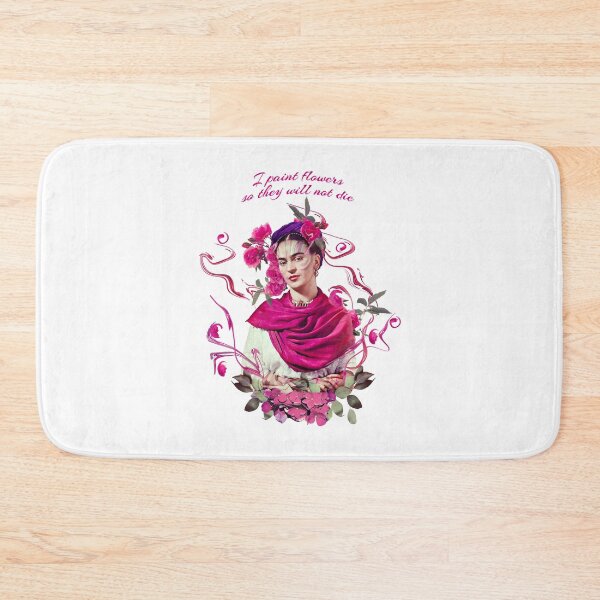 Item preview, Frida painting with flowers designed and sold by StaleyPatricia.