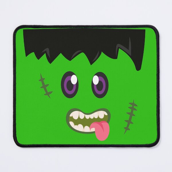 Item preview, Frankenstein Face designed and sold by Midnight Sky Sundry.
