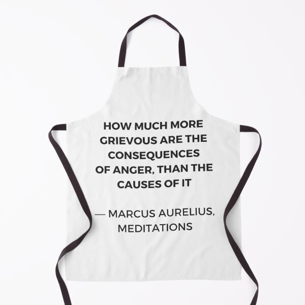 Item preview, Stoic Inspiration Quotes - Marcus Aurelius Meditations - How much more grievous are the consequences of anger than the causes of it designed and sold by Inspirationmotivation.