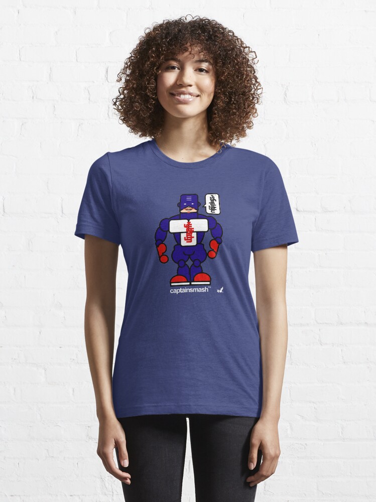 Alternate view of AFR Superheroes #03 - Captain Smash Essential T-Shirt