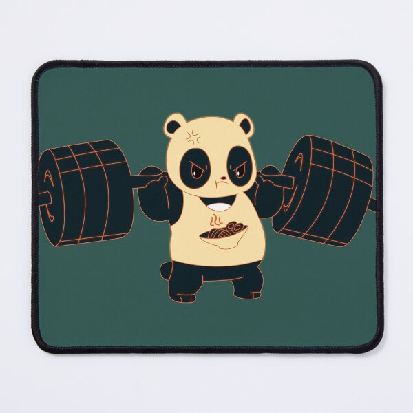 Item preview, Cute Panda Weightlifting designed and sold by Reyano.