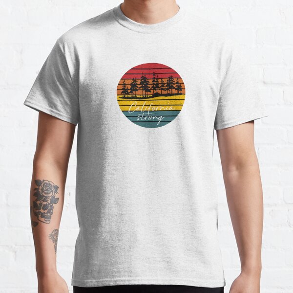 California fire victim benefit, wildfire donation, fire victim donation, El Dorado strong, Caldor Fire, Dixie fire, donating 100% of the profit to California wildfire victims Classic T-Shirt