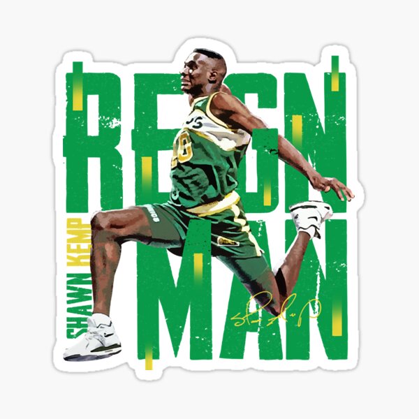 Item preview, Shawn Kemp  designed and sold by LeoAkanni1992.