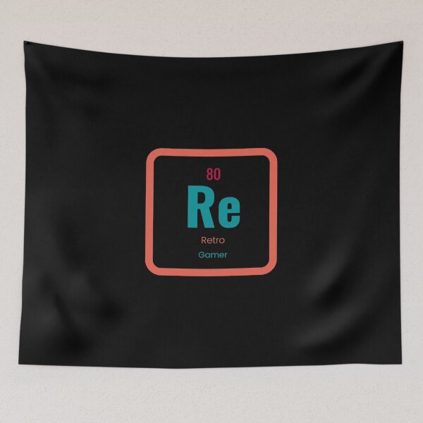 Item preview, Retro Colours Gamer Funny Elements | Funny periodic table | Chemistry | Periodic table slogan | Periodically funny | funny elements designed and sold by T1337.