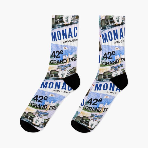 Item preview, 1984 MONACO Grand Prix Racing Poster designed and sold by retrographics.
