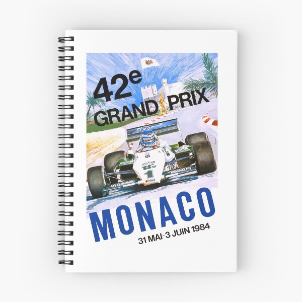 Artikelvorschau, 1984 MONACO Grand Prix Rennplakat entworfen und verkauft von retrographics.