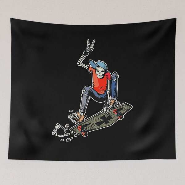 Item preview, Skateboarding Skeleton Skater Skateboard Halloween designed and sold by Dressed For  Duty.