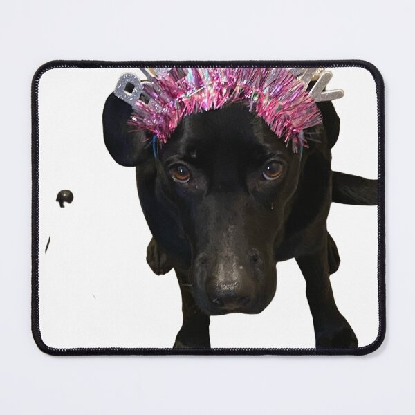 Item preview, Happy birthday black lab black lab designed and sold by LittleBirdInk.