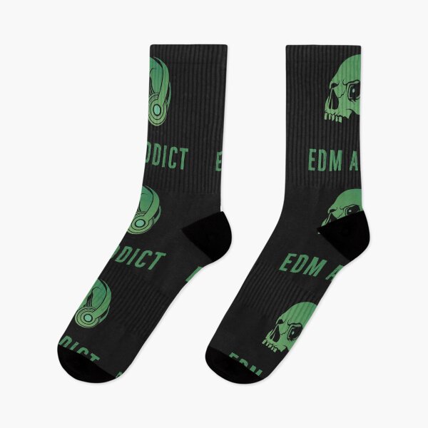 Item preview, EDM Music Addict | Green Skull  designed and sold by DanLopesMerch.