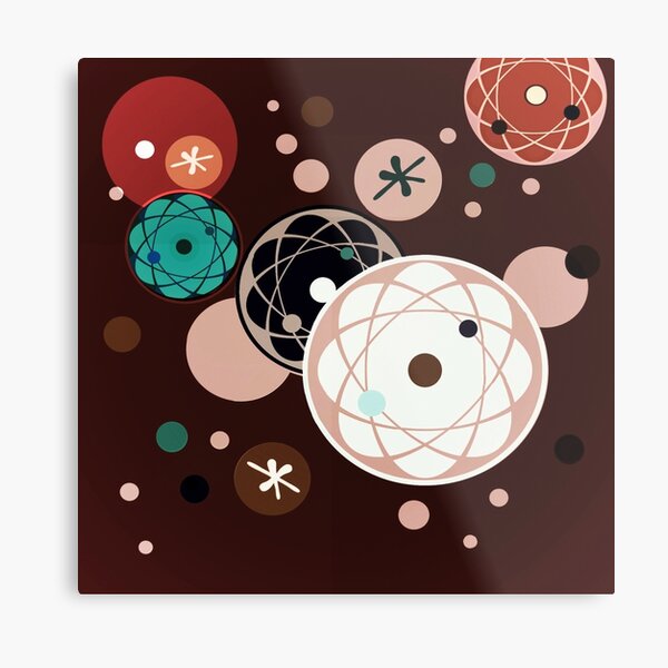 Atomic Chocolate Metal Print
