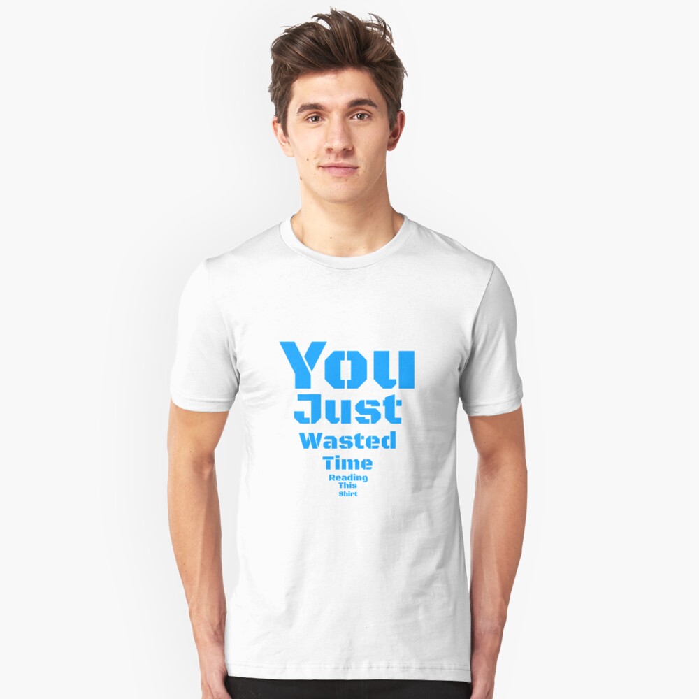 Time Waster Slim Fit T-Shirt