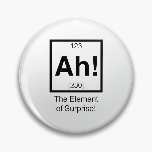Item preview, Ah The Element Of Surprise  designed and sold by emeryhardito.