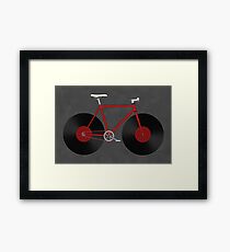 Record Fixie Framed Print