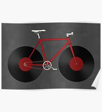 Record Fixie Poster