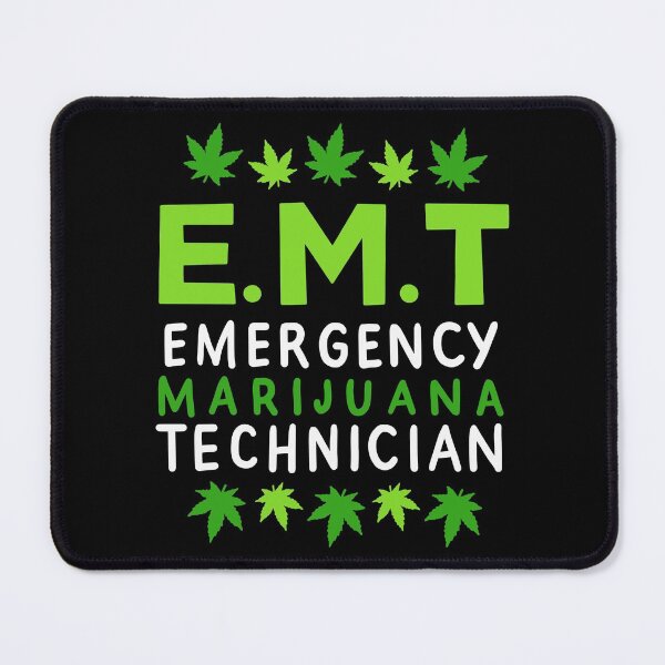 Item preview, EMT Emergency Marijuana Technician | Cannabis Medical Professional designed and sold by Dancing Dolphin Crafts.