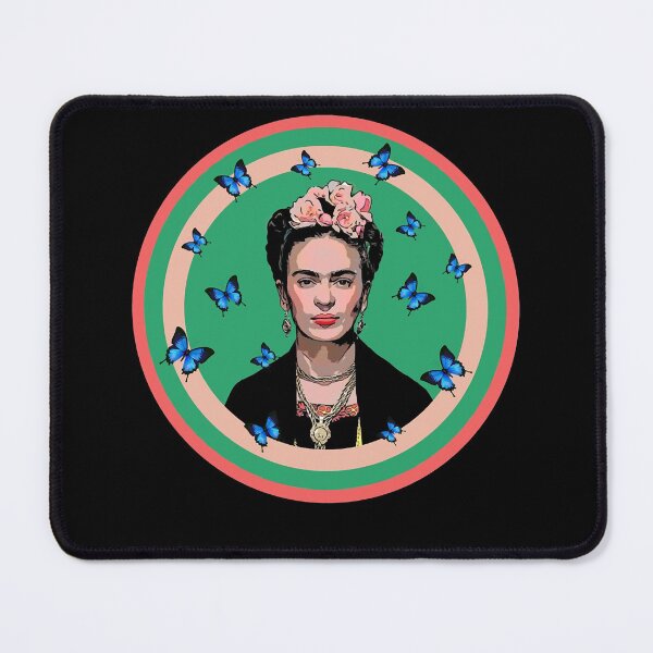 Item preview, Kahlo circle butterfies designed and sold by StaleyPatricia.