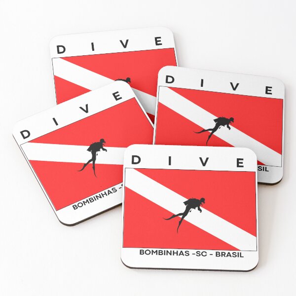 Item preview, Diving Flag - Bombinhas SC - Brazil designed and sold by Peycer.