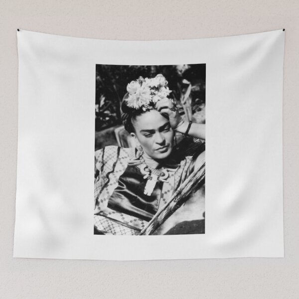 Item preview, Kahlo beauty b&w designed and sold by StaleyPatricia.