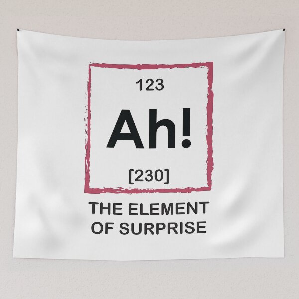 Item preview, Ah The Element Of Surprise  designed and sold by kellermarya.