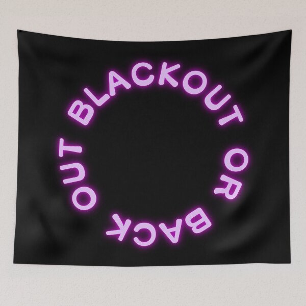 Item preview, blackout or back out purple designed and sold by danielleblack04.