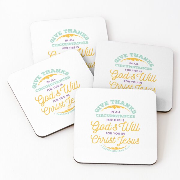 Item preview, 1 Thessalonians 5:18 Bible Verse designed and sold by garmentoffaith.