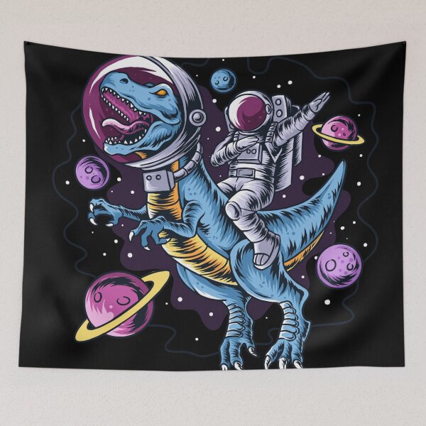 Item preview, Dabbing Astronaut Riding An Astronaut Dinosaur designed and sold by Daluyong.