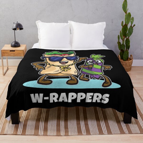 Item preview, Wrappers Rapping Wrap Taco Burrito Gangster Rapper designed and sold by Moonpie90.