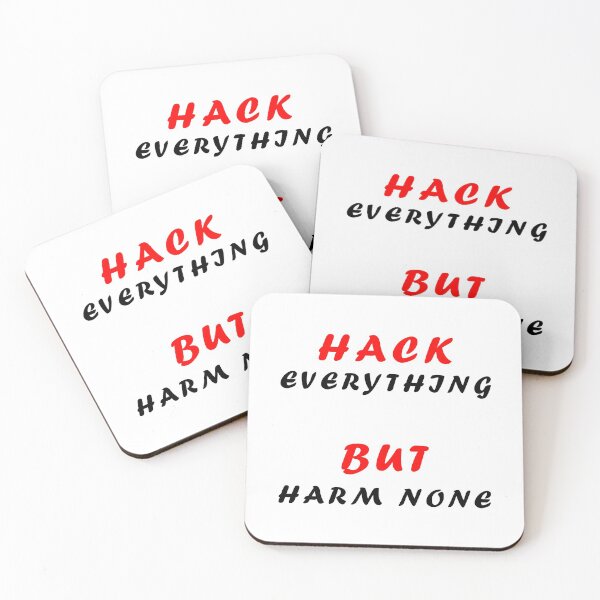 Item preview, Hack everything but harm none designed and sold by ColorsHand.