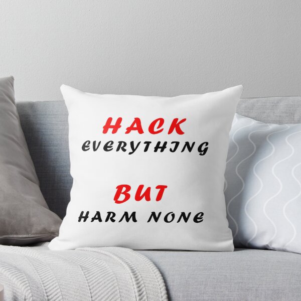 Item preview, Hack everything but harm none designed and sold by ColorsHand.