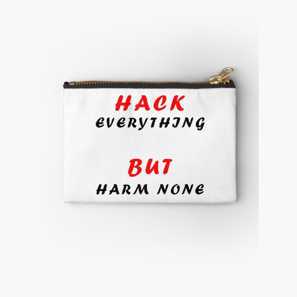 Item preview, Hack everything but harm none designed and sold by ColorsHand.