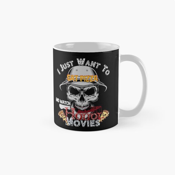 Item preview, I Just Want To Eat Pizza And Watch Horror Movies! - I Just Want To Eat Pizza And Watch Horror Movies- Eat Pizza and Play Games designed and sold by SoffyLee586.