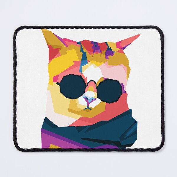 Item preview, Cat With glosses designed and sold by ShurikenStore.