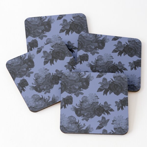 Item preview, Moody Flowers Blue Repeat 5748 designed and sold by Art in My Loft.