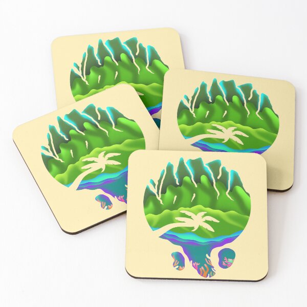 Item preview, Oahu Koolau mountain, Protect Mauna Kea, Hawaii reef designed and sold by TropicalHut.